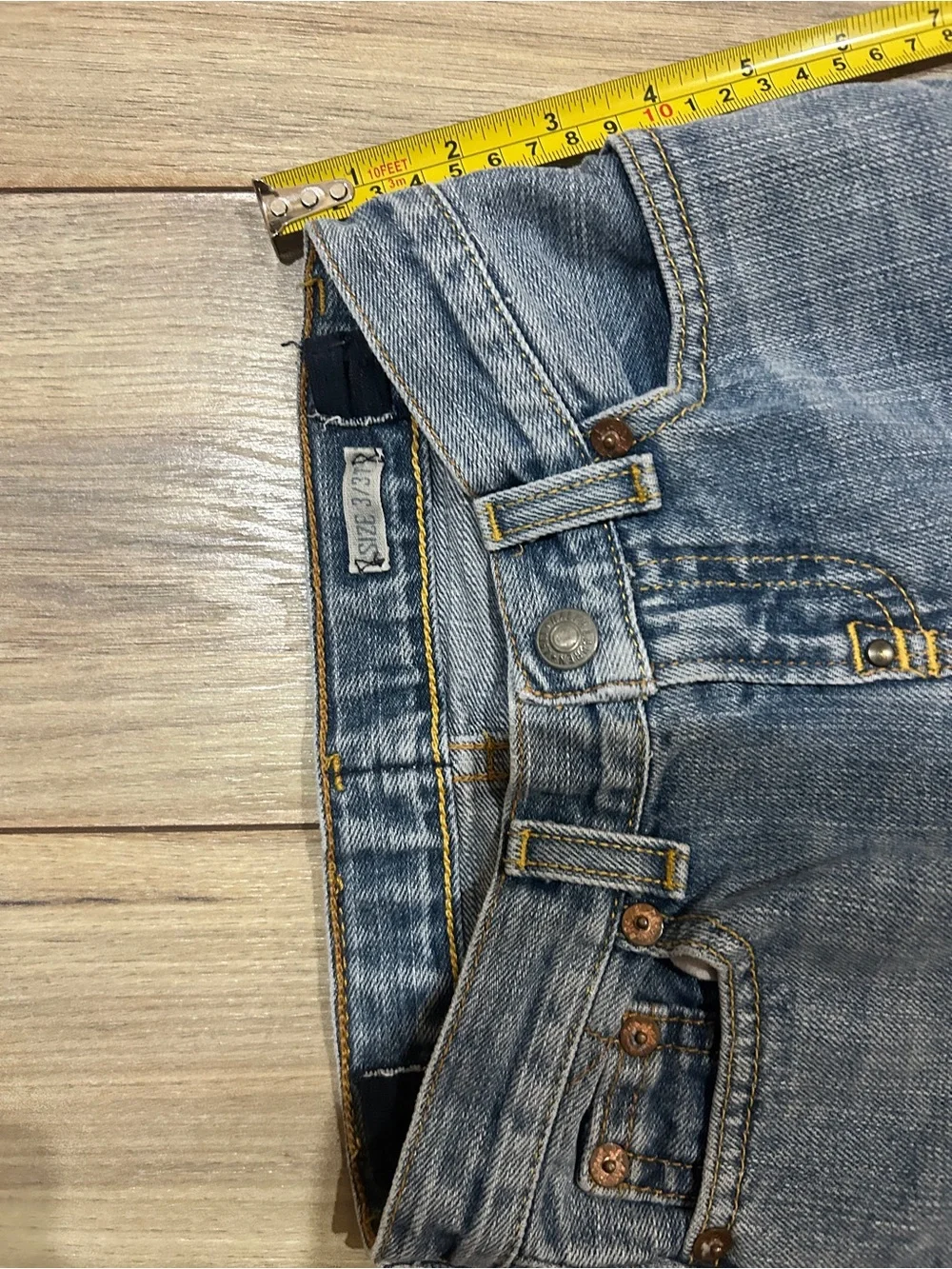Ralph Lauren Light Blue Distressed Denim Jeans